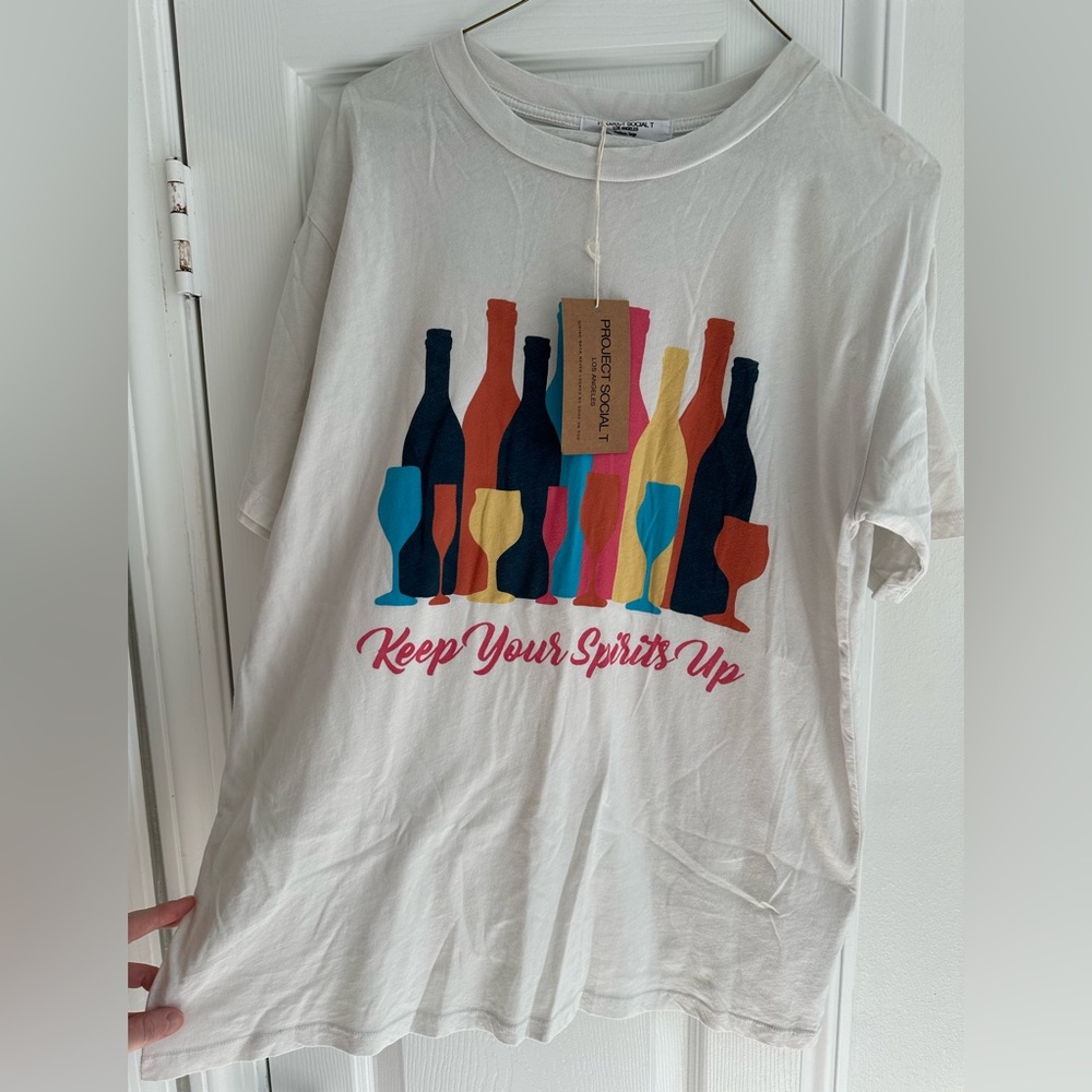 Project social T graphic T shirt